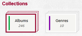 Figure 2: The list of available collection