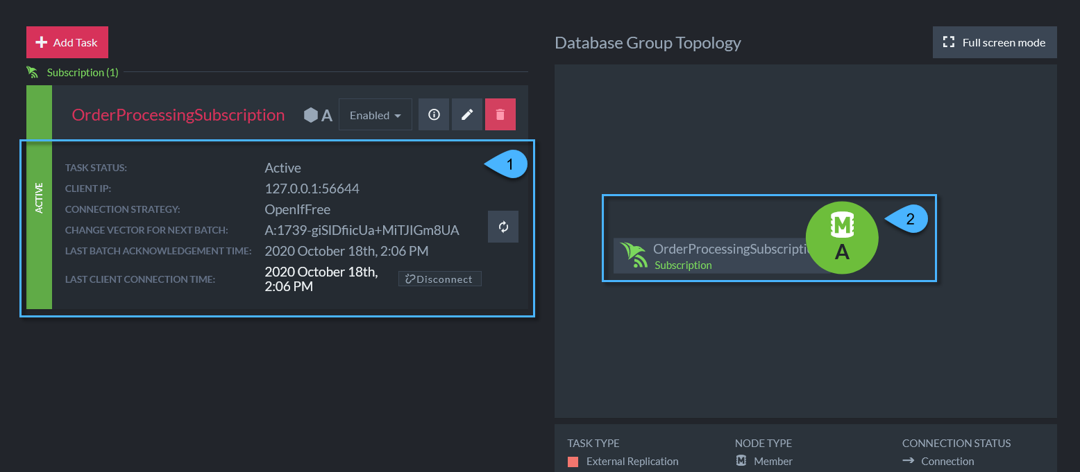 Figure 3. Task List View