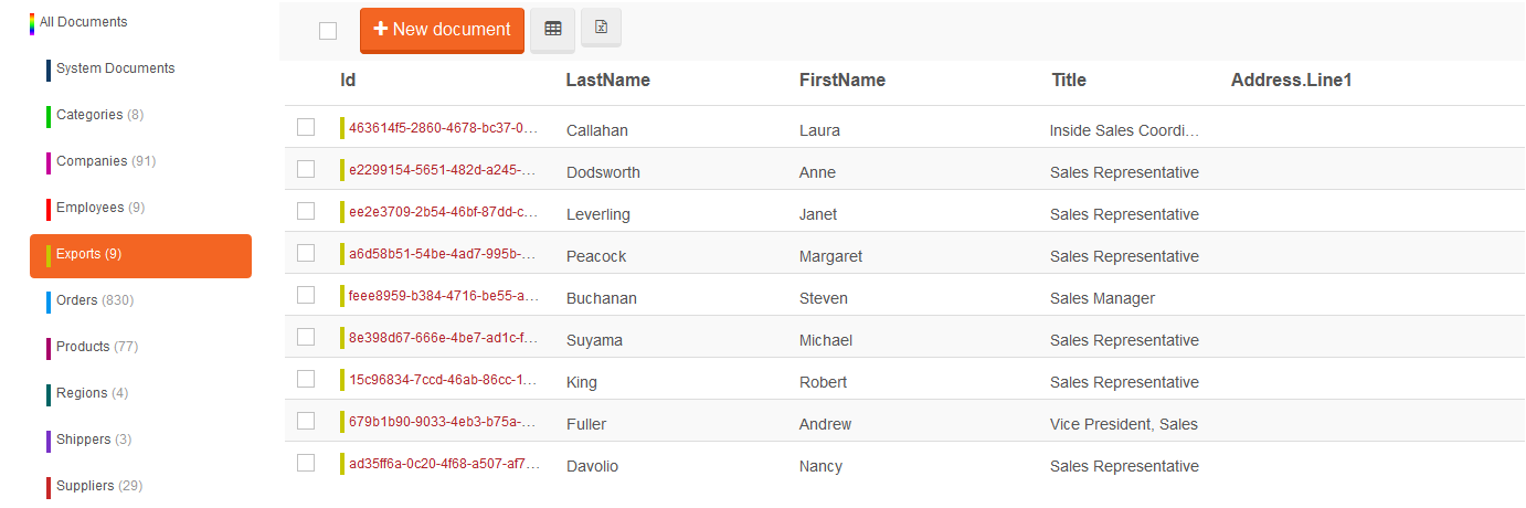 Figure 3. Tasks. CSV Import Tab. Import Data.