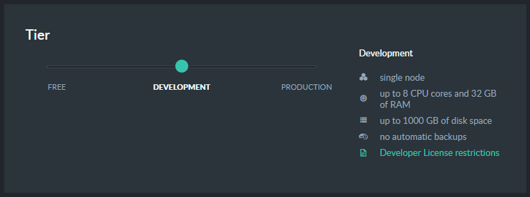&quot;Tiers and Instances: Development&quot;