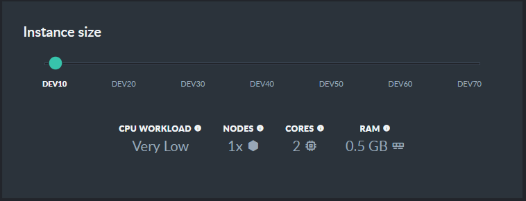 &quot;Development Tier DEV10&quot;