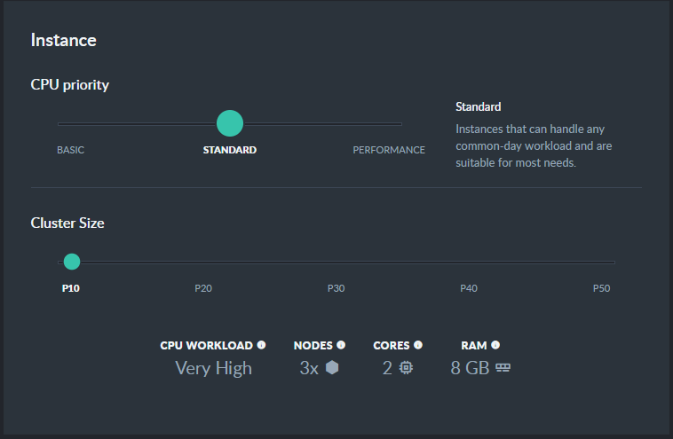 &quot;Production: Standard P10&quot;