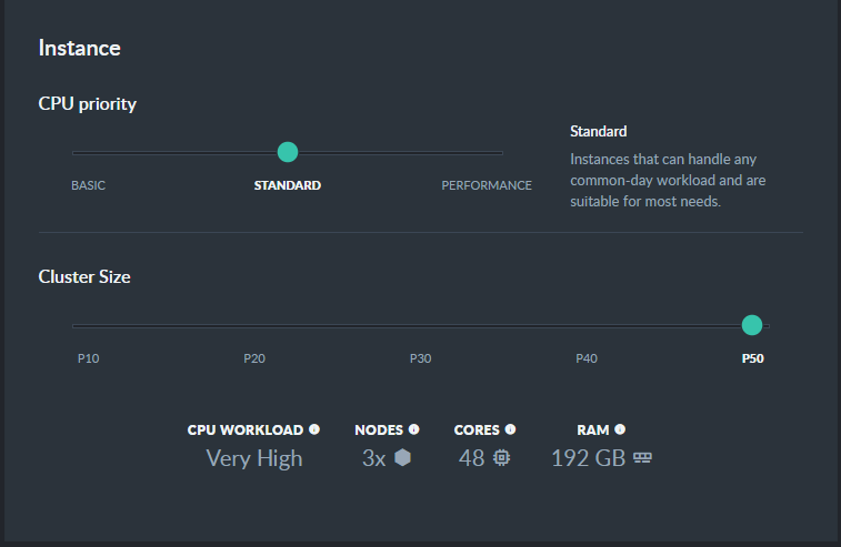 &quot;Production: Standard P50&quot;