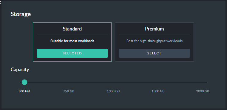&quot;Standard Storage&quot;