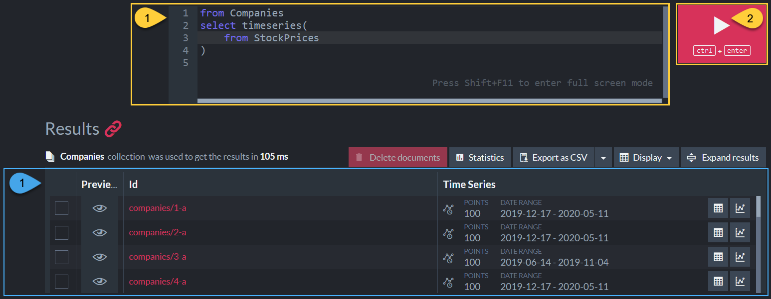 Time Series Query