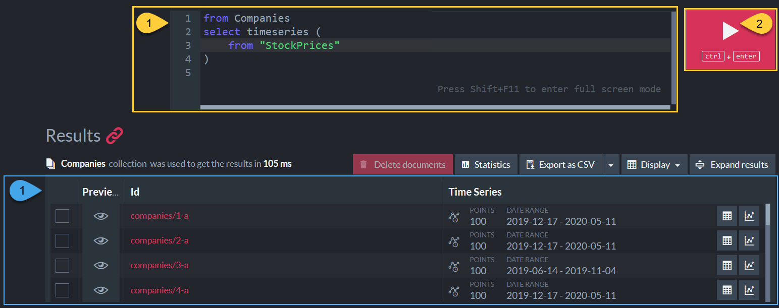 Time Series Query